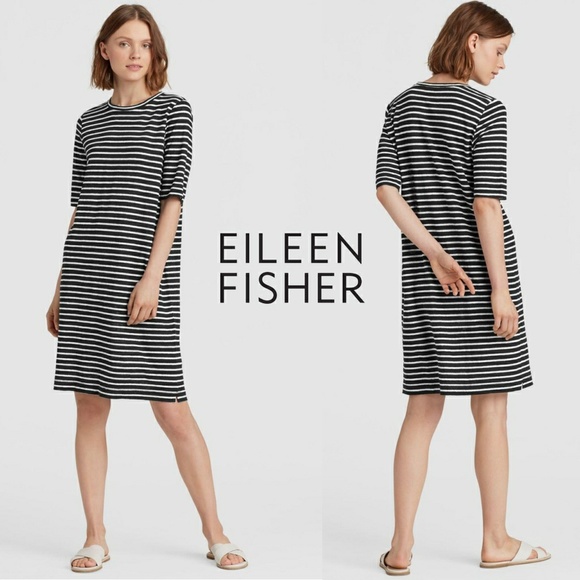 Eileen Fisher Dresses & Skirts - Eileen Fisher Sea Side t-shirt dress